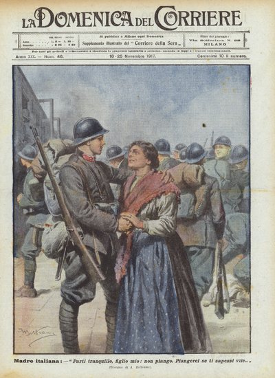 Madre italiana de Achille Beltrame